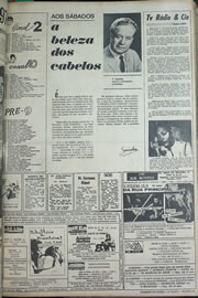 Página do jornal Correio do Ceará de agosto de 1970
