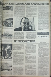 Página do jornal Correio do Ceará de agosto de 1970
