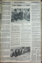Página do jornal Correio do Ceará de agosto de 1970