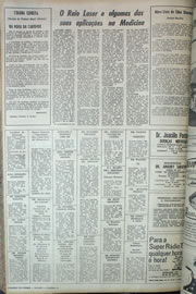 Página do jornal Correio do Ceará de agosto de 1970
