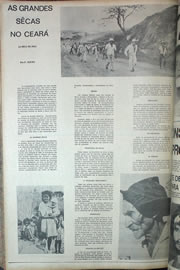 Página do jornal Correio do Ceará de agosto de 1970