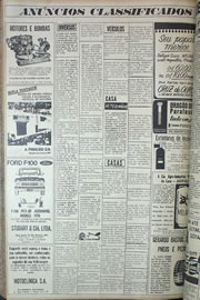 Página do jornal Correio do Ceará de agosto de 1970