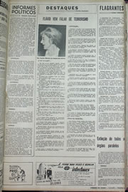 Página do jornal Correio do Ceará de agosto de 1970