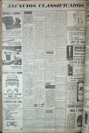 Página do jornal Correio do Ceará de agosto de 1970