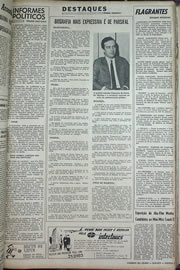 Página do jornal Correio do Ceará de agosto de 1970