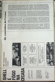 Página do jornal Correio do Ceará de agosto de 1970