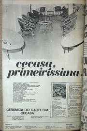 Página do jornal Correio do Ceará de agosto de 1970