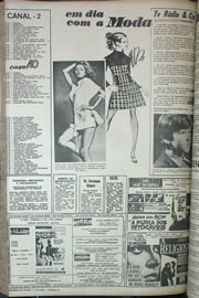Página do jornal Correio do Ceará de agosto de 1970