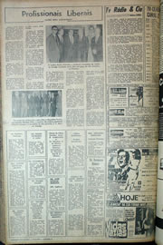 Página do jornal Correio do Ceará de agosto de 1970