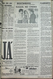 Página do jornal Correio do Ceará de agosto de 1970