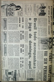 Página do jornal Correio do Ceará de agosto de 1970