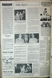Página do jornal Correio do Ceará de agosto de 1970