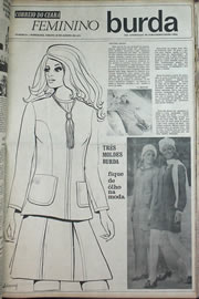 Página do jornal Correio do Ceará de agosto de 1970