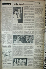 Página do jornal Correio do Ceará de agosto de 1970