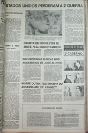 Página do jornal Correio do Ceará de setembro de 1970