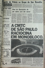 Página do jornal Correio do Ceará de setembro de 1970