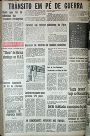 Página do jornal Correio do Ceará de setembro de 1970