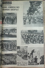 Página do jornal Correio do Ceará de setembro de 1970