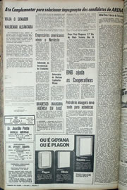 Página do jornal Correio do Ceará de setembro de 1970
