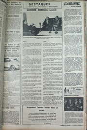 Página do jornal Correio do Ceará de setembro de 1970