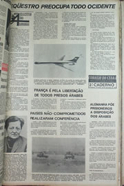 Página do jornal Correio do Ceará de setembro de 1970