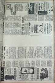 Página do jornal Correio do Ceará de setembro de 1970