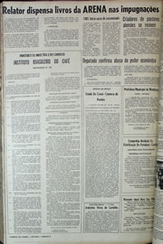 Página do jornal Correio do Ceará de setembro de 1970