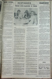 Página do jornal Correio do Ceará de setembro de 1970