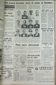 Página do jornal Correio do Ceará de setembro de 1970