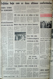 Página do jornal Correio do Ceará de setembro de 1970