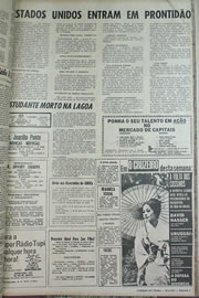 Página do jornal Correio do Ceará de setembro de 1970
