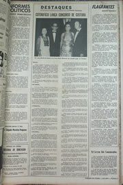 Página do jornal Correio do Ceará de setembro de 1970