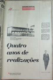 Página do jornal Correio do Ceará de setembro de 1970