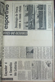 Página do jornal Correio do Ceará de setembro de 1970