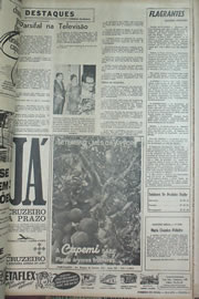 Página do jornal Correio do Ceará de setembro de 1970