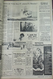 Página do jornal Correio do Ceará de setembro de 1970