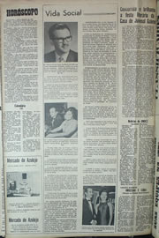 Página do jornal Correio do Ceará de setembro de 1970