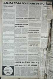 Página do jornal Correio do Ceará de abril de 1971