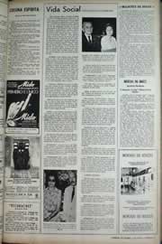 Página do jornal Correio do Ceará de abril de 1971