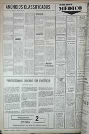 Página do jornal Correio do Ceará de abril de 1971