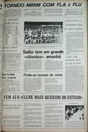 Página do jornal Correio do Ceará de abril de 1971