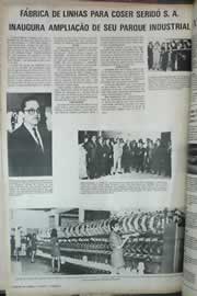 Página do jornal Correio do Ceará de abril de 1971