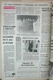 Página do jornal Correio do Ceará de abril de 1971