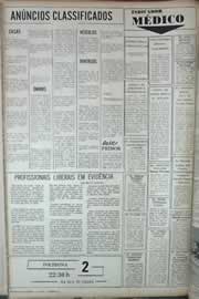 Página do jornal Correio do Ceará de abril de 1971