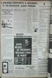 Página do jornal Correio do Ceará de abril de 1971