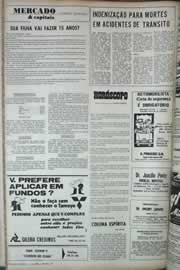 Página do jornal Correio do Ceará de abril de 1971