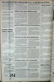 Página do jornal Correio do Ceará de abril de 1971