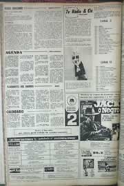 Página do jornal Correio do Ceará de abril de 1971