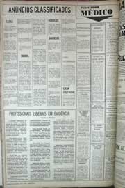 Página do jornal Correio do Ceará de abril de 1971
