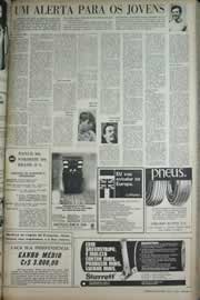 Página do jornal Correio do Ceará de abril de 1971
